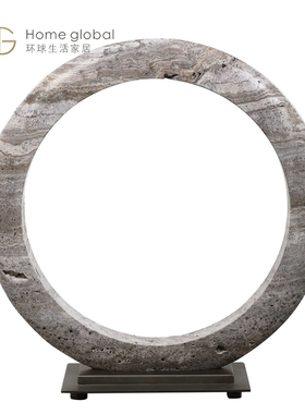 环球雕塑摆件人物东南亚客厅装饰