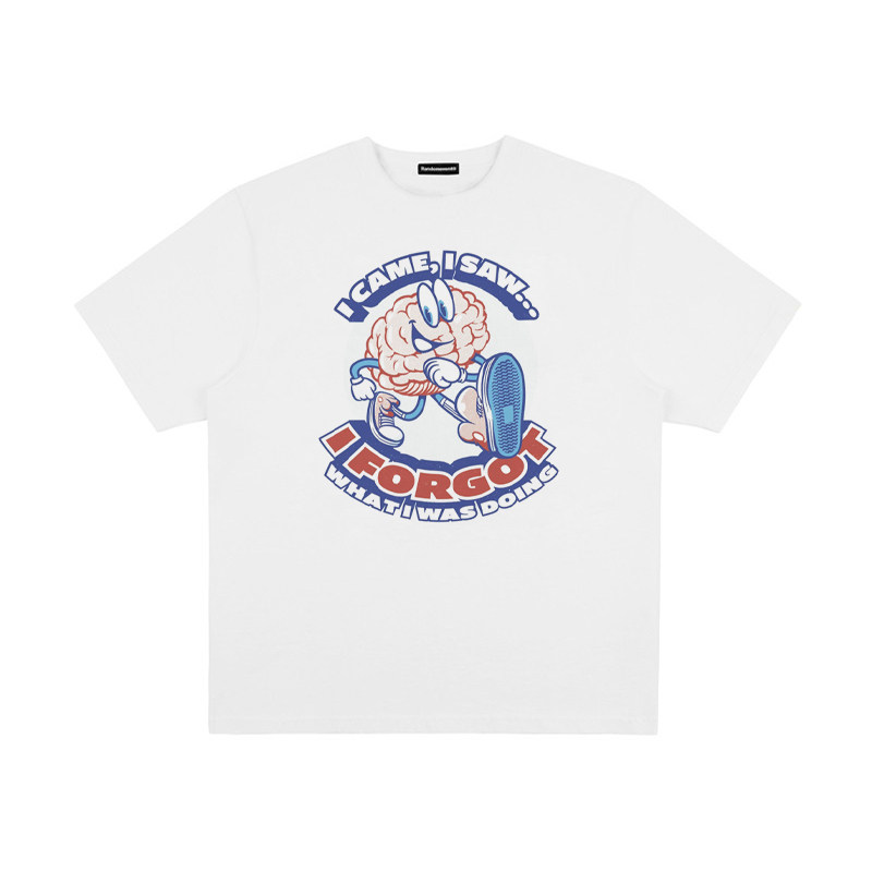 我忘了我在做什么 趣味美式复古vintage短袖男女情侣T恤纯棉tee,淘宝优惠券,粉丝福利购,淘宝优惠卷