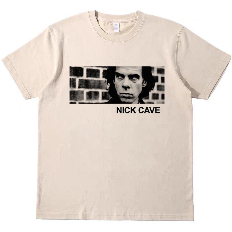 尼克凯夫nick cave乐队音乐节复古短袖男女情侣T恤纯棉tee tshirt - 图3