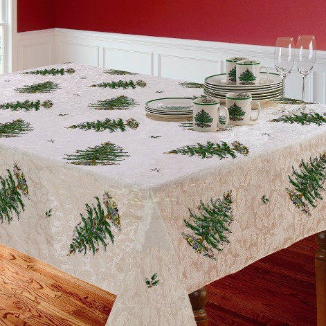 出口欧美-- 圣诞树桌布 台布 餐巾 桌旗 出口正品 美式田园桌布,淘宝优惠券,粉丝福利购,淘宝优惠卷