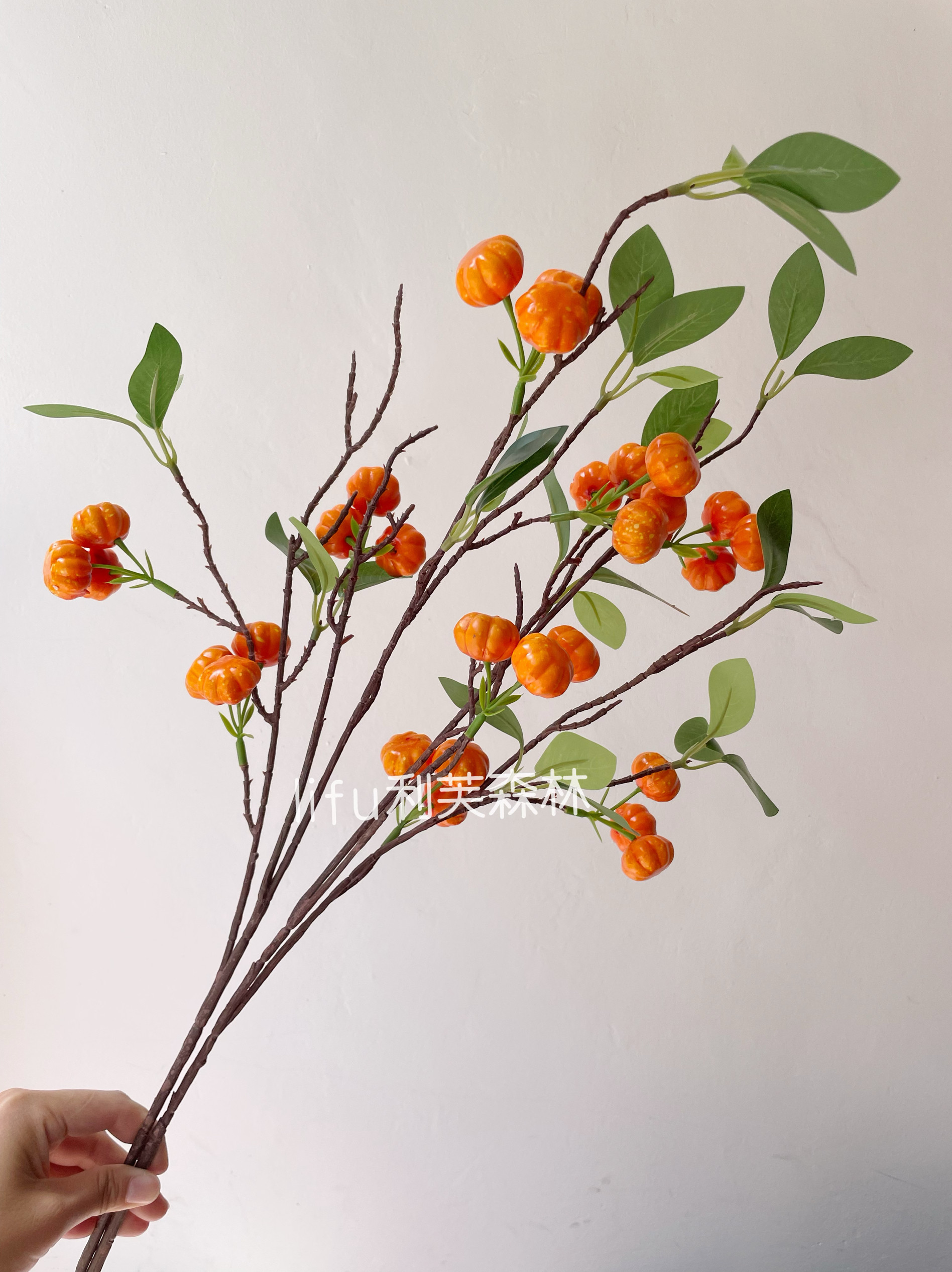 秋季仿真果蔬多头小南瓜装饰家居客厅摆件节日果实新年节庆摆件,淘宝优惠券,粉丝福利购,淘宝优惠卷