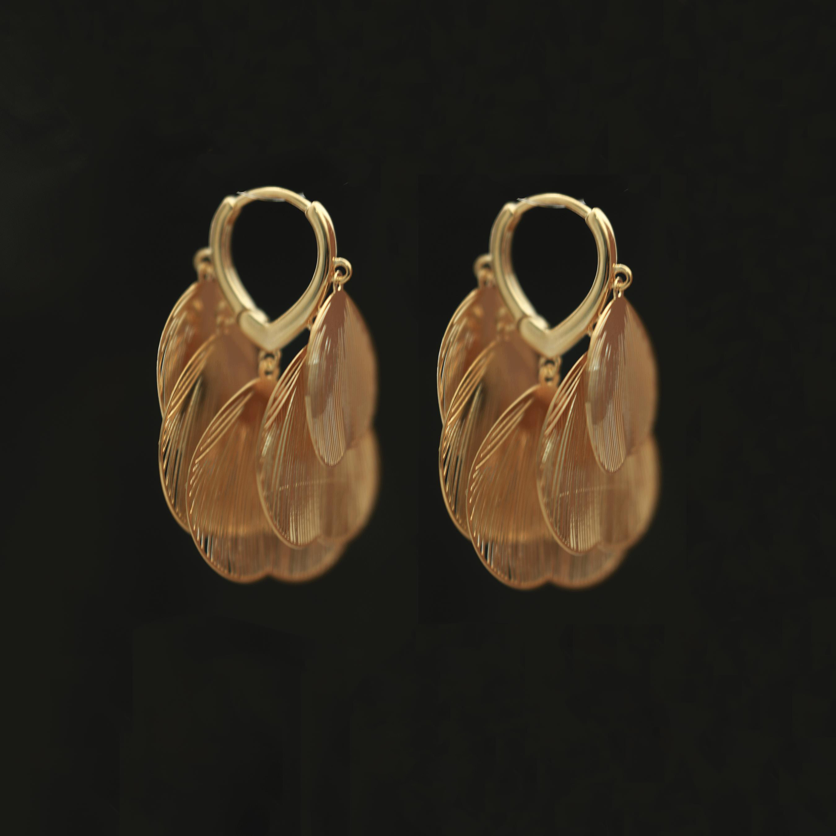 S925纯银镂空蝶翼流苏耳环女轻奢小众高级感耳钉2025新款气质耳饰