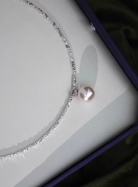 戴妃款珍珠项链女款轻奢高级感