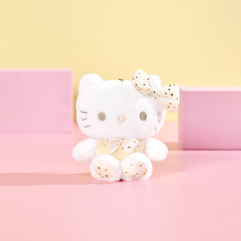 日本hellokitty正版冬日凯蒂猫哈喽kt猫公仔玩偶毛绒包包挂件挂饰 - 图2