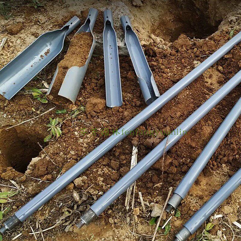 洛阳铲取土器户外挖土打井洞神器农用铲子铁锹园林艺考古勘探工具