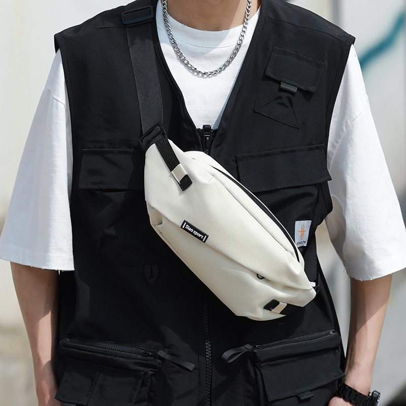 Trendy brand breast bag sports cycling waist bag crossbody bag