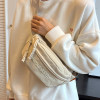 Sports crossbody bag, women's chest bag, trendy waist bag