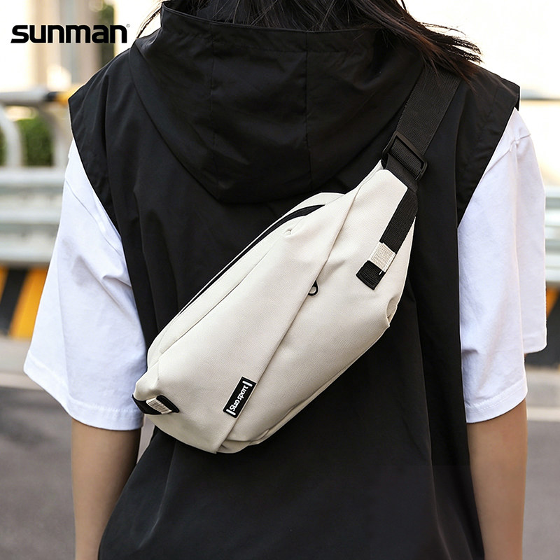 Trendy brand breast bag sports cycling waist bag crossbody bag