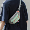 Trendy brand breast bag outdoor sports waist bag shoulder bag