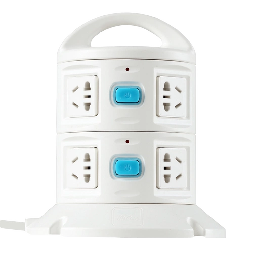 NIU REN Multi -Layer Three -Dimensional Panel Panel Panel Stand -Type Power Socket Dragon Панель Dragon Независимый переключатель -in plug -in board с перегрузкой