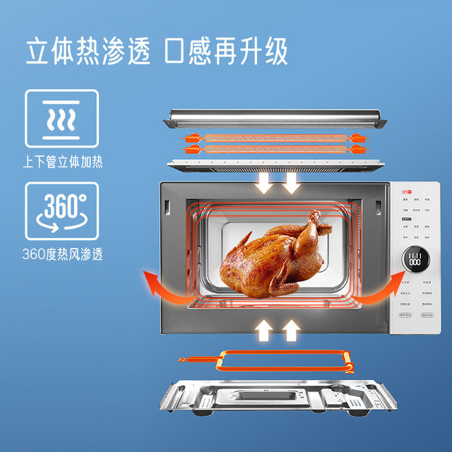 Galanz inverter microwave furnace micro -steaming bakery all automatic air frying pot oven home flagship store DR