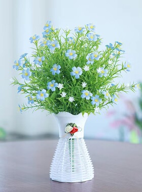 仿真花满天星假花餐桌花瓶装饰品