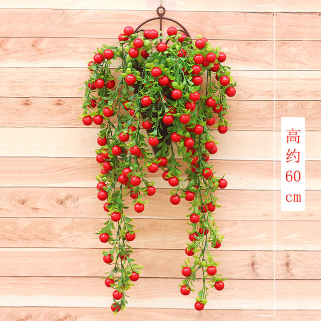 Facai Fruit Cane Wall Decoration Pendant Red Currant