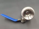 Загрязненный шариковой клапан. Шаровый клапан, разделенные на DN15 Ten -Mear Old Shop более 20 цветов DN15 из нержавеющей стали из нержавеющей стали из нержавеющей стали с двумя шрифтами с двумя пунктами 2PC.