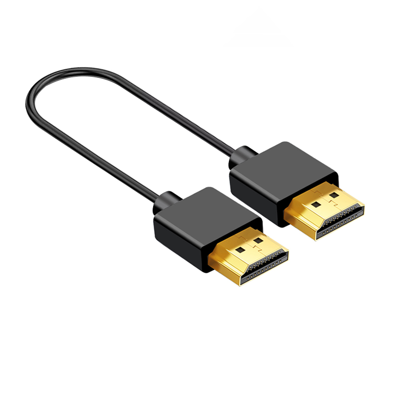 HDMI2.0版4K极细柔软线mini hdmi线超细4K高清线micro大转小PS5 - 图2