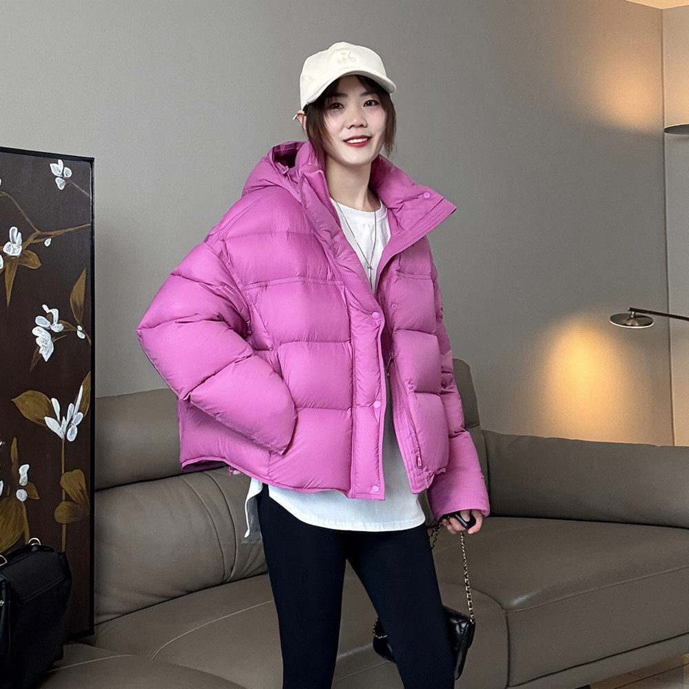 龟背棉服女装短款冬季2025新款加厚保暖连帽小个子面包服棉衣外套,淘宝优惠券,粉丝福利购,淘宝优惠卷