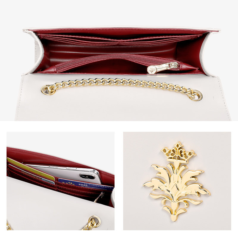 2020新款潮链条百搭小ck女士斜挎包 米缇贝蒂箱包女士包袋