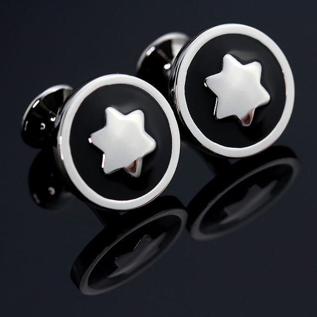 French men's luxury gold high quality shirt cufflinks