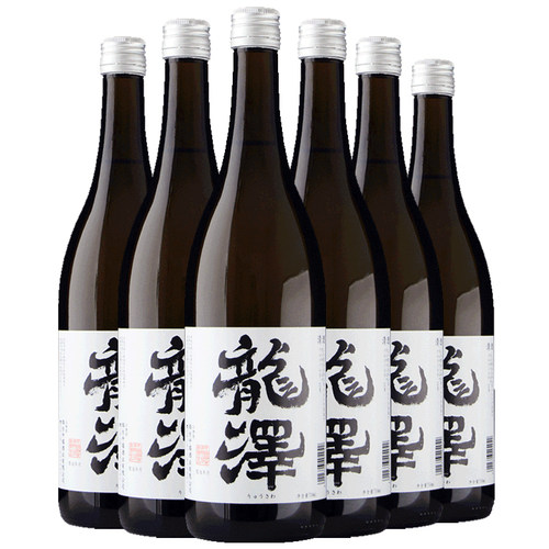 龙泽正宗日式清酒日本韩国料理烧酒洋酒6支整箱发酵型日料酒米酒 - 图0