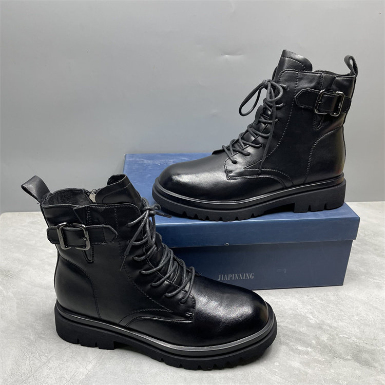 断码处理马丁靴女平底2025秋冬加绒小个子短靴厚底软底棉靴35码女,淘宝优惠券,粉丝福利购,淘宝优惠卷