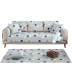 Cotton sofa đệm tươi và bẩn bẩn Bắc Âu cotton kết hợp da sofa gỗ bọc thảm mùa - Ghế đệm / đệm Sofa đệm ghế văn phòng Ghế đệm / đệm Sofa