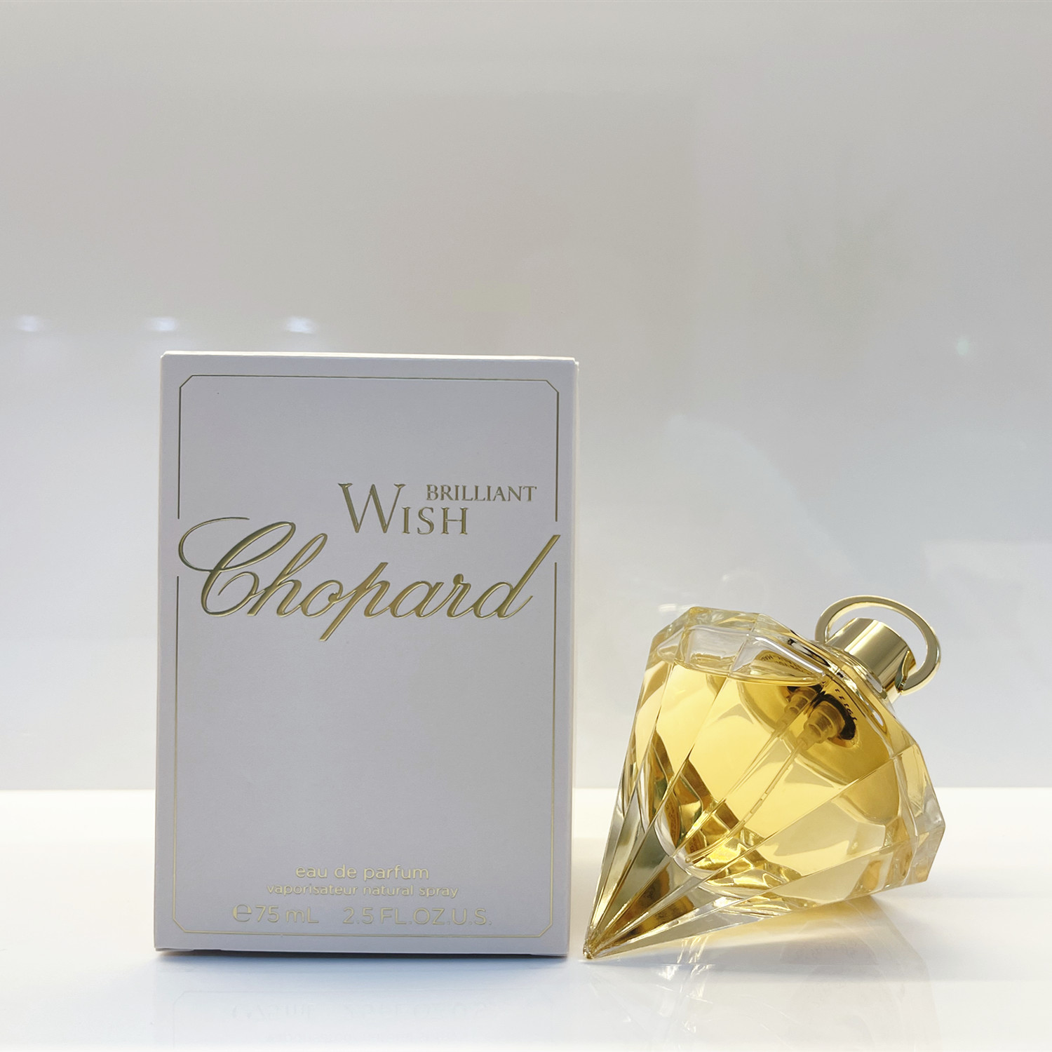 Chopard萧邦Wish愿望之光蓝钻粉钻黄钻香水75ml-图2