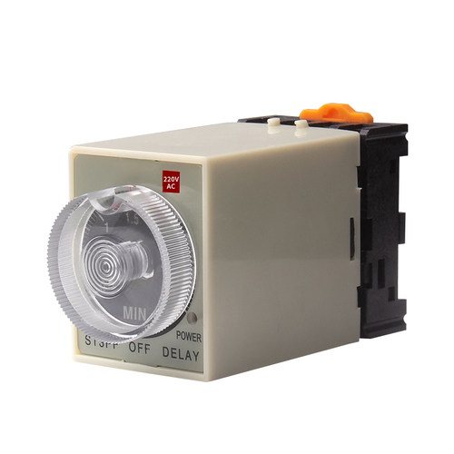 ST3PF断电延时带刻度时间继电器 定时延时时间继电器DC12V AC220V - 图3