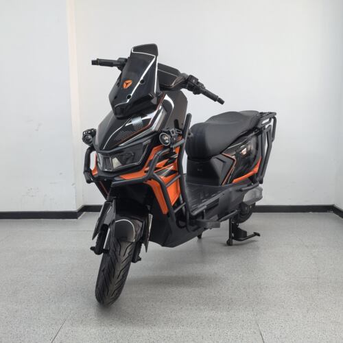 雅迪电摩新款赛博骑士版72V3000W极速电机大功率双碟刹电动摩托车 - 图3