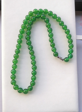 天然冰种玉髓项链女款玉石水晶