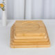 Thickened wooden casserole iron pot iron tray casserole heat insulation pad