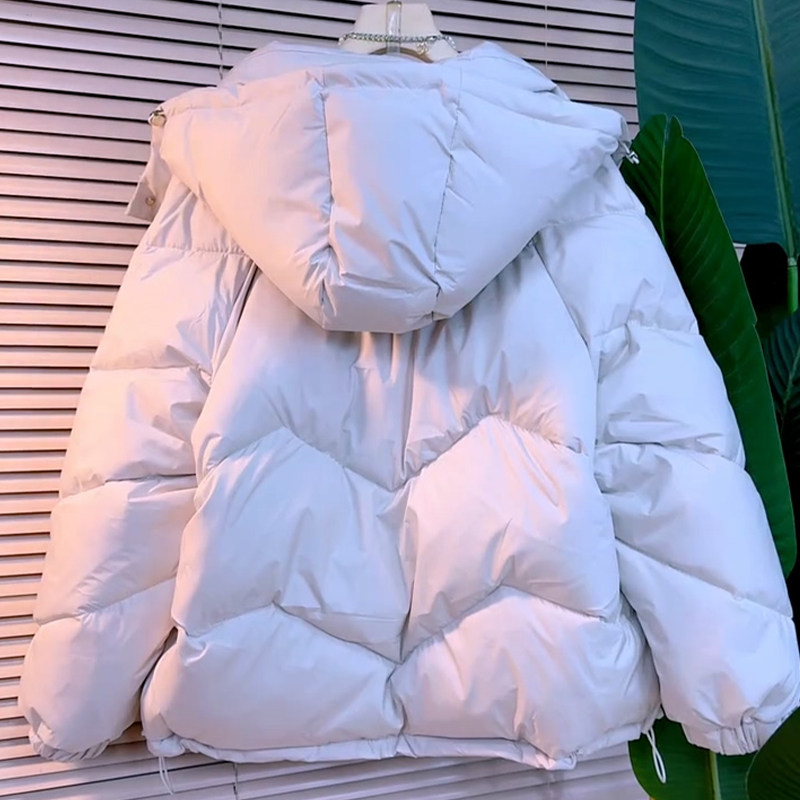 大兜连帽棉服女外套保暖上衣胖mm2025冬季新款宽松显瘦大码女装潮,淘宝优惠券,粉丝福利购,淘宝优惠卷