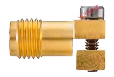 SMA- KFD夹板接头 SMA免焊 32K243-40ML5 SMA-KE夹板母头 18GHz-图2