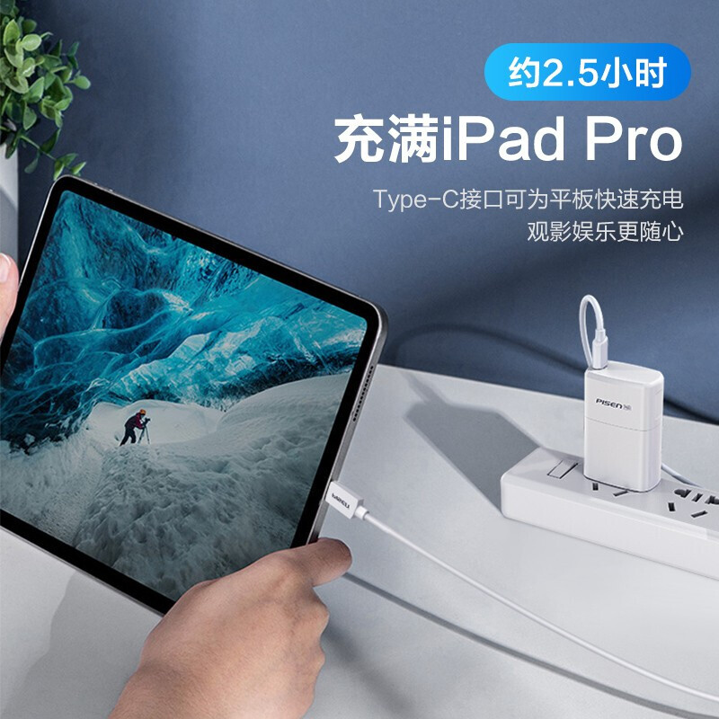 品胜双typec数据线pd快充双口双头ctoc充电器线苹果ipadpro air4 mini6华为笔记本tpc电脑tapyc平板tpyec ctc - 图1