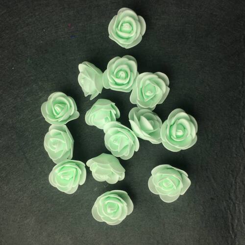 3.0cm仿真PE泡沫玫瑰花朵手工装饰花花用花假花小头整包100个 - 图2