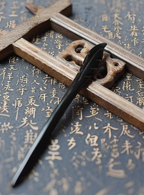 短小发簪短款12cm盘发神器发量少