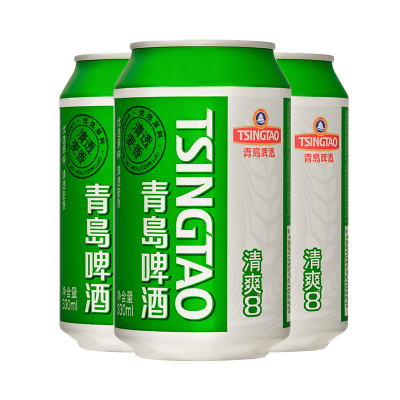 青岛啤酒清爽330ml*24听