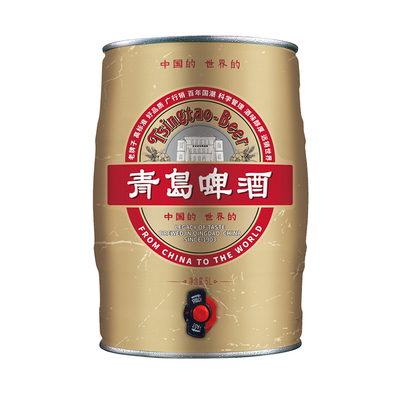 青岛啤酒国潮系列 5L*1桶