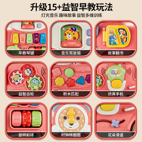 宝宝玩具小火车学步车早教益智婴儿一岁儿童周岁礼物男女1到3岁2 - 图2