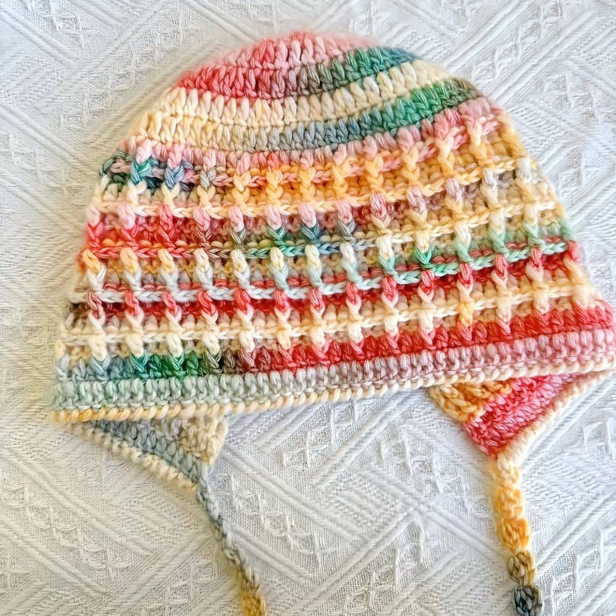 琉璃云手工diy钩织帽子围巾材料包儿童钩针儿童华夫格帽子材料,淘宝优惠券,粉丝福利购,淘宝优惠卷