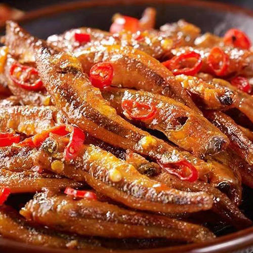 渔米之湘小鱼仔小鱼干香辣味休闲食品湖南特产小吃零食即食小包装 - 图0