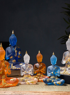 东南亚会所酒店泰式禅意佛像摆件