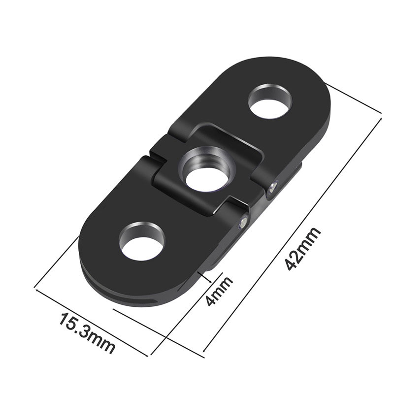 金属折叠磁吸替换底座适用GOPROhero11/10/9相机接口1/4螺孔转接 - 图2