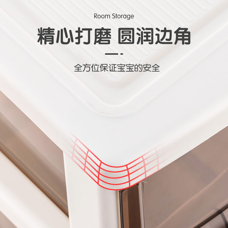 jeko抽屉式零食玩具家用塑料柜子 jekojeko鞋柜