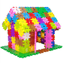 幼儿园儿童数字方块积木拼装玩具益