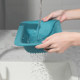 Retractable drain basket pool basket vegetable wash basin