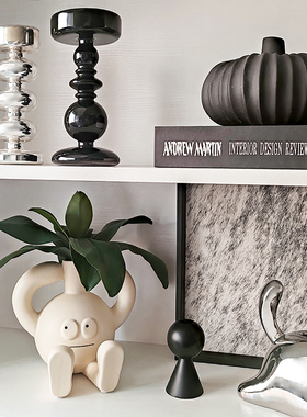 态生活轻奢风玄关可爱陶瓷花瓶