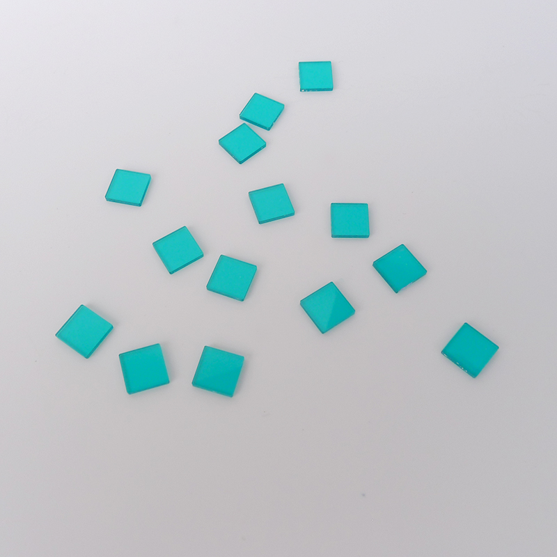 QB26 光学蓝色光学滤光片 蓝色玻璃,带通滤光片蓝光滤镜 9*9mm - 图1