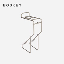 Immortality Riding BOSKEY Stainless Steel Front Shelf 700c 26 Inch Disc Brake Universal Bike-bike Front Shelf