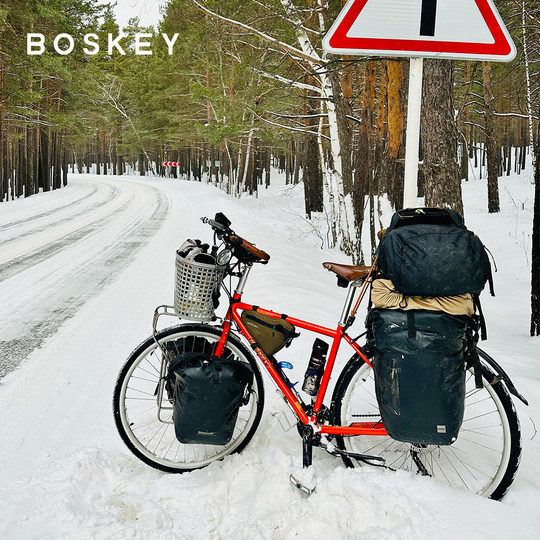 BOSKEY不死骑 Overlander 环球长途旅行车 钢架 舒适 复古 自行车