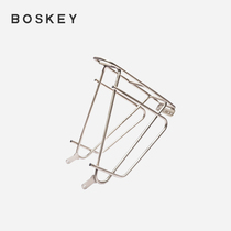 Immortality riding BOSKEY Customized 304 stainless steel rear shelving 700c 26 inch universal single rear frame 2019